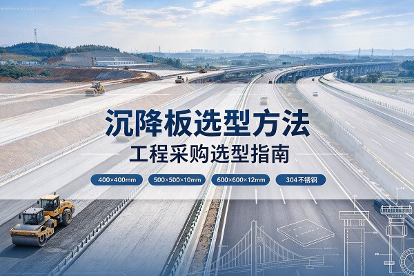 丰满沉降板选择方法