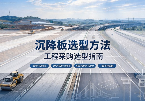 丰满沉降板选择方法