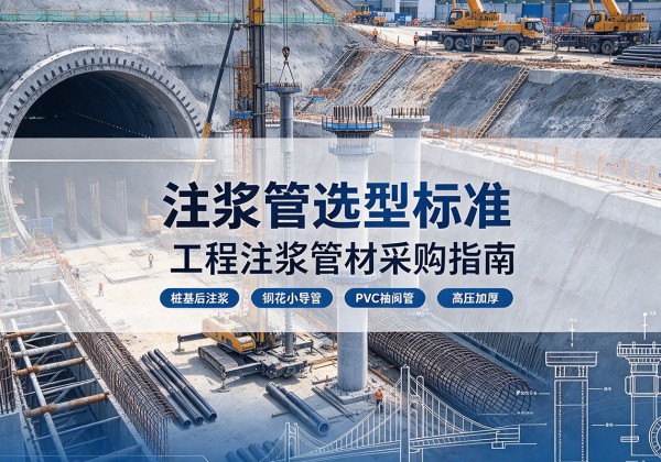 丰满注浆管选型标准